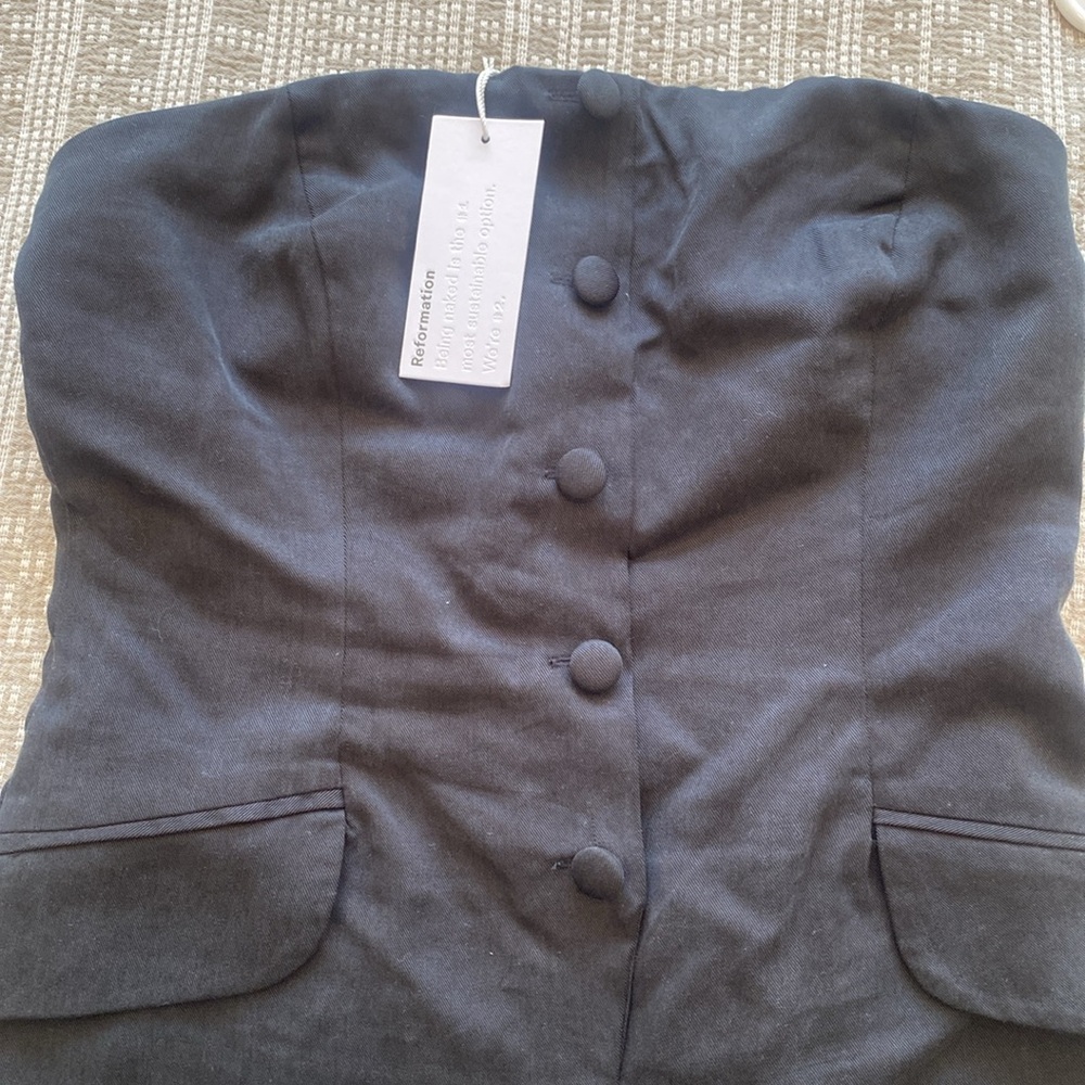 Reformation Tonya Strapless Top - Picture 3 of 5